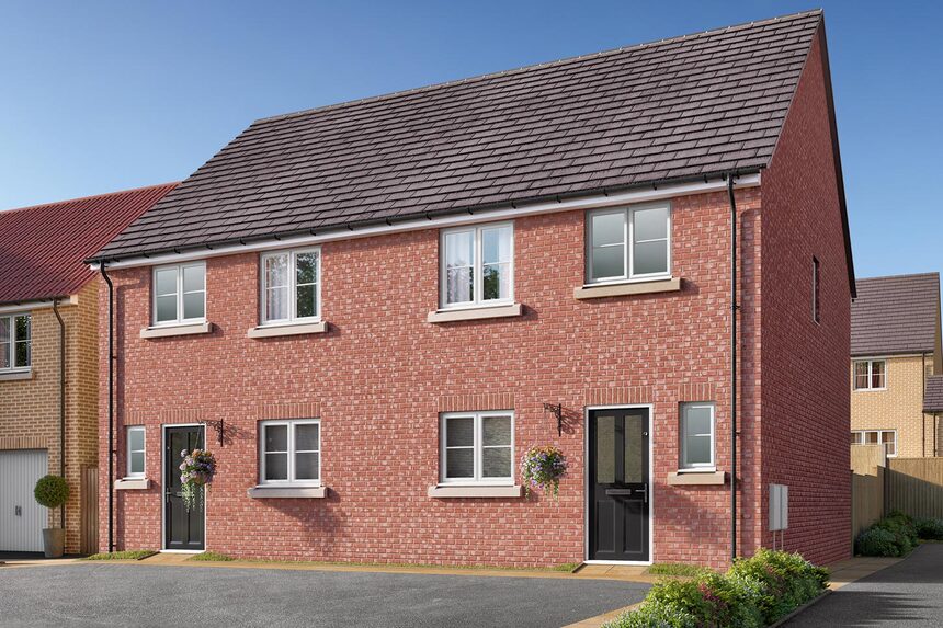 Home 104 Eveleigh Northfield Meadows New Homes For Sale in Seamer